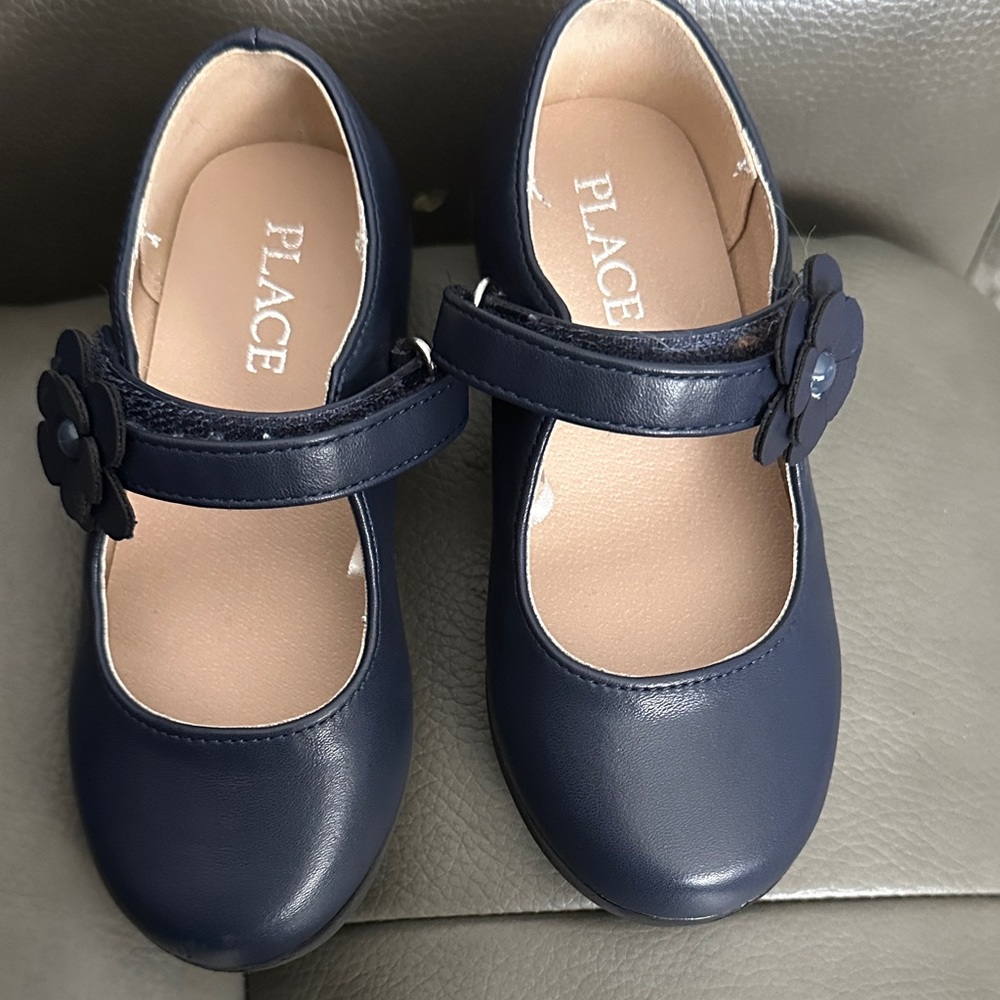 The Children's Place Navy Kids Mary Jane Shoes